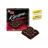 Eti Karam 54 Kakaolu Bitter Çikolata 60 g x 10 Adet - 2