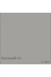 Polisan Popüler Silikonlu Ipek Mat Boya - 4484-karizmatik Gri Ci-7623 - 2