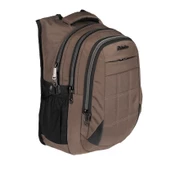 Relaxion 2227 Bej Su Geçirmez Astarlı Kumaş Sırt Çantası - 1