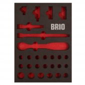 Brio Lokma Set 1/2-27 Parça 8-32 B Line Sünger Yatak Boş - 1