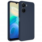 Vivo Y16 Kılıf Lansman İçi Kadife Kamera Korumalı Nano Silikon Kılıf thumbnail 2