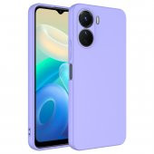 Vivo Y16 Kılıf Lansman İçi Kadife Kamera Korumalı Nano Silikon Kılıf thumbnail 4