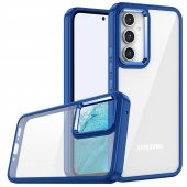 Samsung Galaxy A14 Kılıf Renkli Kenar Arkası Şeffaf Flora Silikon Kılıf - 2