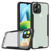 Xiaomi Redmi A1 Kılıf Kamera Korumalı Arkası Mat Platin Silikon Kılıf - 1