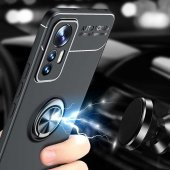 Xiaomi Mi 12 Lite Kılıf Yüzüklü Kamera Korumalı Range Silikon Kılıf - 7