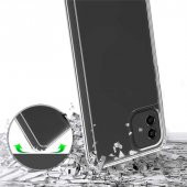 Samsung Galaxy A04E Kılıf Olex Antishock Darbe Emici Şeffaf Silikon Kılıf - 4