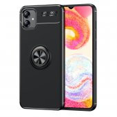 Samsung Galaxy A04E Kılıf Yüzüklü Kamera Korumalı Range Silikon Kılıf thumbnail 1