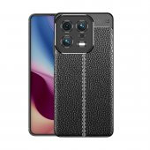 Xiaomi Mi 13 Kılıf Focus Deri Görünümlü Kamera Korumalı Silikon Kılıf - 1
