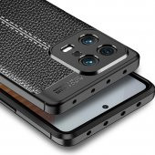 Xiaomi Mi 13 Kılıf Focus Deri Görünümlü Kamera Korumalı Silikon Kılıf - 7