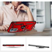 Xiaomi Mi 12 Lite Kılıf Sofya Yüzüklü Yüksek Korumalı Sert Silikon Kılıf - 5