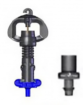 NETAFİM 40 L/S SUPERNET™ LRD Press Fit Model Tek Kafa (5 ADET) - 1
