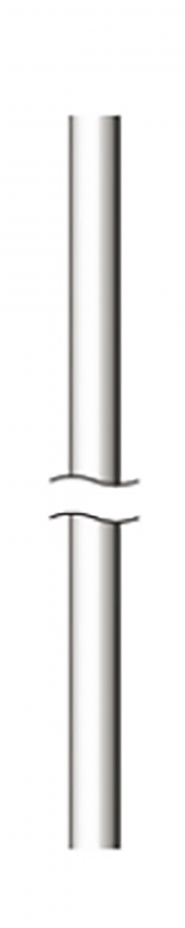 SPAGETTİ BORU (3*5mm) GRİ RENKLİ  60 CM KESİLMİŞ SÜPER YUMUŞAK PE BORU (50 ADET) - 1