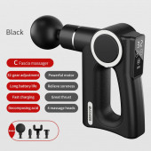 Massage GUN Sporcu Masaj Tabancası Led Ekran 4 Başlıklı Kas Rahatlatıcı Şarjlı - 1