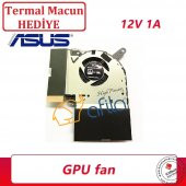 ASUS ROG G712LV, G712LW, G712LWS Notebook GPU Fanı / 2.Versiyon (12Volt) - 2