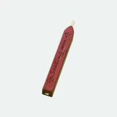 Fitilli Mühür Mumu Çubuk Kiraz Kırmızı Resmi Damga Zarf Davetiye - 3