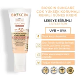 Bioxcin Sun Care Çok Yüksek Korumalı Lekeli Ciltler İçin Renkli Güneş Kremi Spf 50+ 50 ml - 3