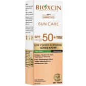 Bioxcin Sun Care Çok Yüksek Korumalı Yağlı Ciltler İçin Renkli Güneş Kremi Spf 50+ 50 ml - 1