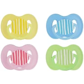 Bebedor 202 Klasik Ortodontik Damaklı Emzik No 2 6-18 Ay - 1