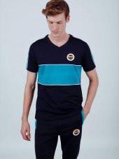 Fenerbahçe Erkek Aktif Lacivert Mavi Tshirt - 3