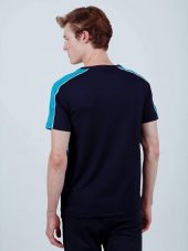 Fenerbahçe Erkek Aktif Lacivert Mavi Tshirt - 4