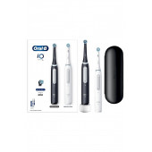 Oral-B iO 4 Şarjlı Diş Fırçası Seti 2'li - Mat Siyah / Beyaz - 1