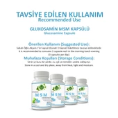 Glucosamine Msm Kapsül (GLUCOSAMİNE CHONDROİTİN MSM CAPSULE)  60 Adet thumbnail 4