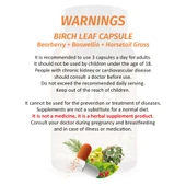 Huş Kapsül (BETULA PENDULA CAPSULE) 60 Adet thumbnail 5