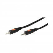 Vıvanco 41044 5/10-N 2X3,5 Jack 1,5M Aux Ses Kablosu Siyah VIV-41044 - 1