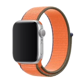E2M APPLE WATCH 42-44MM KRD-03 HASIR SPOR TURUNCU KORDON thumbnail 1