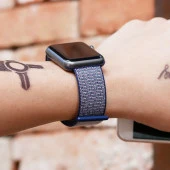 E2M APPLE WATCH 38-40MM KRD-03 HASIR SPOR BEYAZ KO thumbnail 2