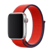 E2M APPLE WATCH 42-44MM KRD-03 HASIR SPOR KIRMIZI KORDON thumbnail 1