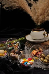 Arow PM-3127 6 Lı Çift Cidarlı Cam Sosluk Sunumluk - 2