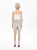 ONLY Bayan Rahat Kesim Keten Şort 15259587 thumbnail 2