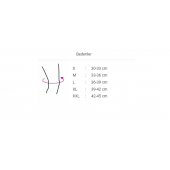 Orthocare 6730 Genucare Air-X ligament Dizlik (patella destekli fleksible balenli) - 3