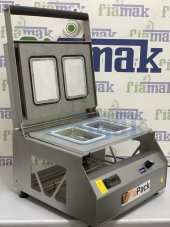 Çiftli Kase Kapatma Makinesi - 190x144mm Tabak Kapatma Makinesi - Çiftli Tabak Kapama Makinesi - 5