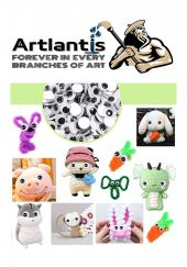 Oynar Göz Siyah 15 mm 150 li 1 Paket Oynayan Göz 15mm Hobi Tasarım Anasınıfı Kreş Etkinlik Elişi - 3