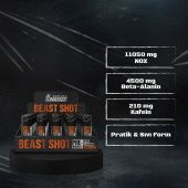 Kingsize Nutrition Beast Shot Pre-Workout 60 mL 20 Adet - 2