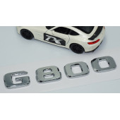 DK Tuning G 800 Bagaj Krom ABS 3M 3D Yazı Logo Benz İle Uyumlu - 3