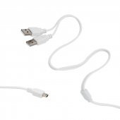USB 2 X ERKEK - MİNİ USB 5 PİN 1.5 METRE KABLO POWERMASTER * PRIGE - 2