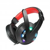 MAGICVOICE A3 3.5MM AUX GİRİŞLİ RGB IŞIKLI KULAKÜSTÜ MİKROFONLU OYUNCU KULAKLIK - 2