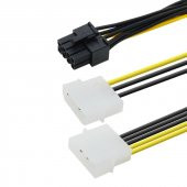 POWERMASTER HADRON HDX5504 EKRAN KARTI SATA POWER KABLO 8 PIN - 3