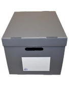 Temel Arşiv Kolisi 5'li Klasör Kapasiteli Gri - 4