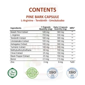 Sahil Çamı Kapsül (PİNE BARK CAPSULE) 60 Adet thumbnail 2