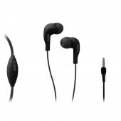 SBS 08799 Teinearkl 3,5 MM Jaklı Siyah Stereo Mikrofonlu Kulaklık - 1