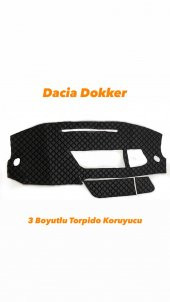 DACİA DOKKER 3 BOYUTLU HALI TORPİDO KORUYUCU - 1