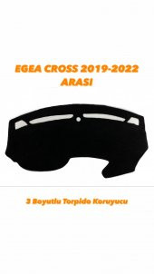 EGEA CROSS 2019-2022 ARASI 3 BOYUTLU HALI TORPİDO KORUYUCU - 1