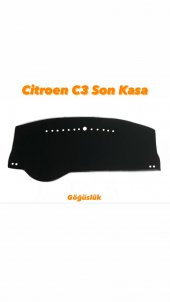 CİTROEN C3 SON KASA DERİ KAPİTONE TORPİDO KORUYUCU ÖRTÜ - 1