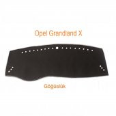 OPEL GRANDLAND X DERİ KAPİTONE KUMAŞ TORPİDO KORUYUCU ÖRTÜ thumbnail 1