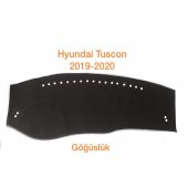 HYUNDAİ TUCSON 2019-2020 ARASI DERİ KAPİTONE KUMAŞ TORPİDO KORUYUCU ÖRTÜ - 1
