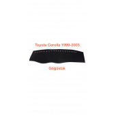 TOYOTA COROLLA 1999-2003 ARASI DERİ KAPİTONE KUMAŞ TORPİDO KORUYUCU ÖRTÜ - 1